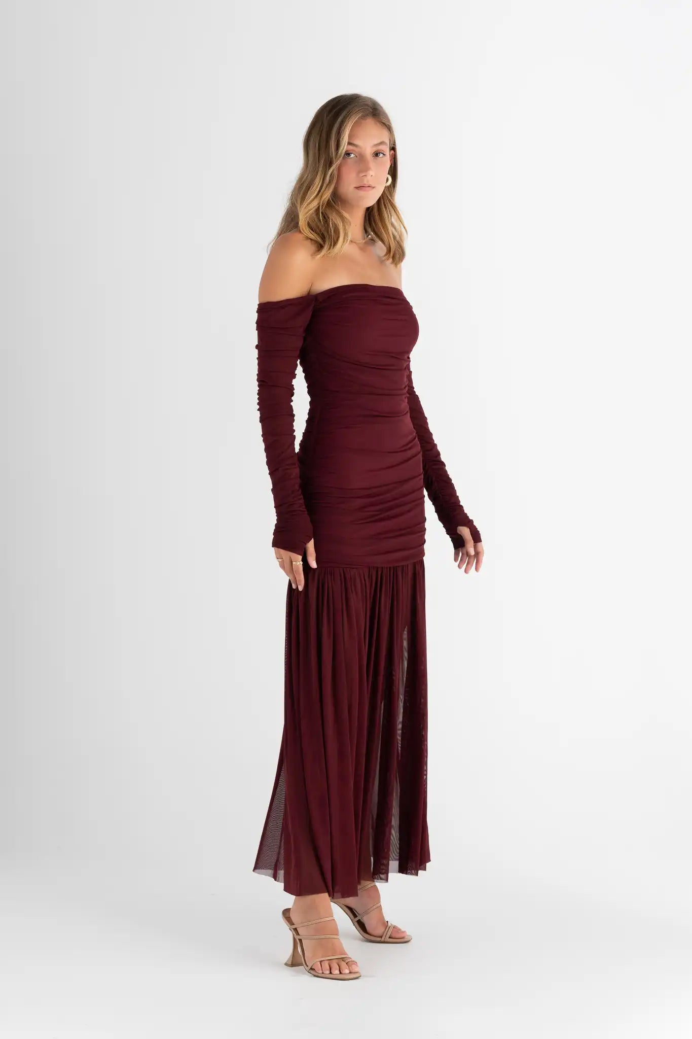 Echo Hourglass Midi Dress