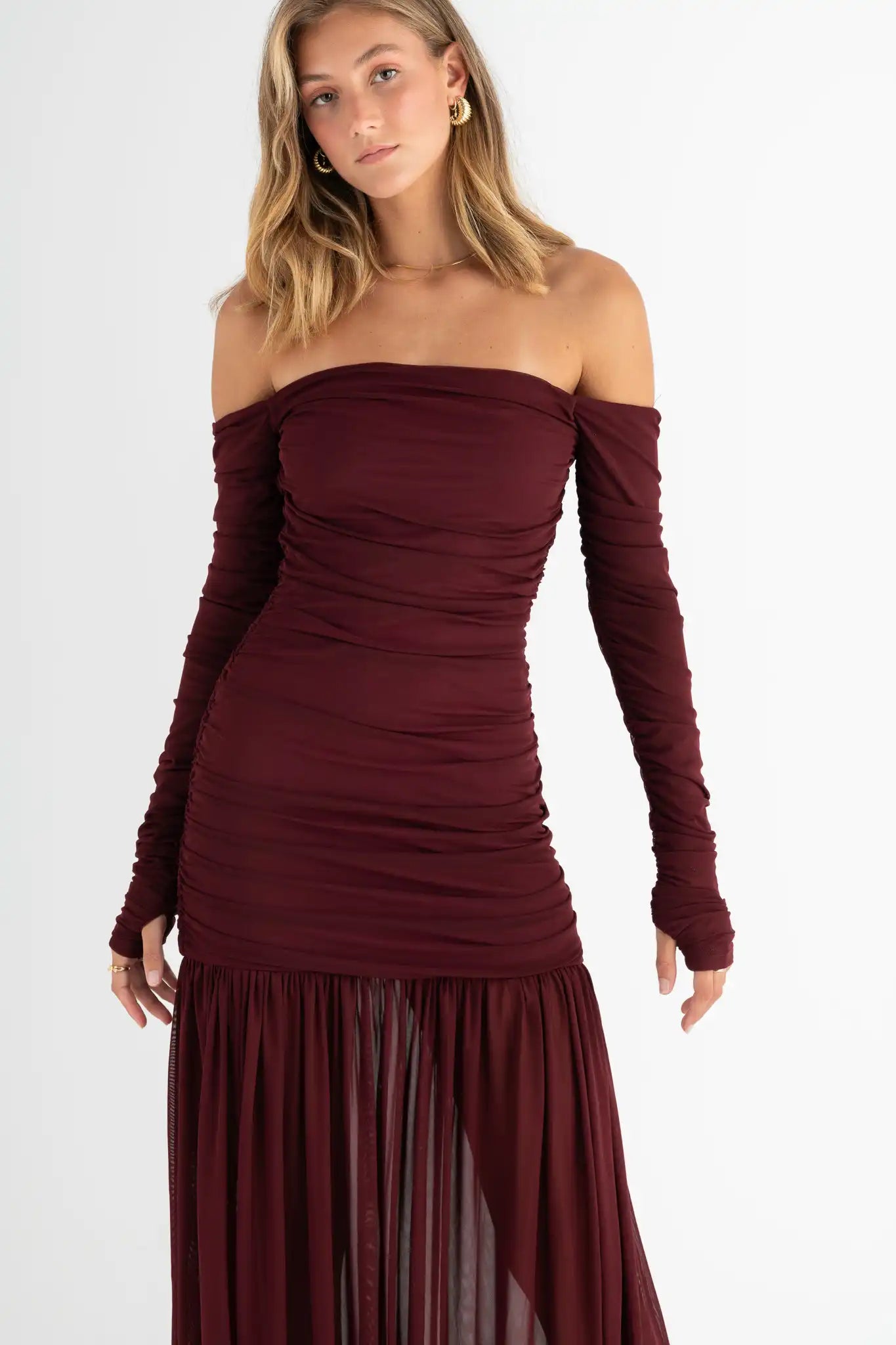 Echo Hourglass Midi Dress