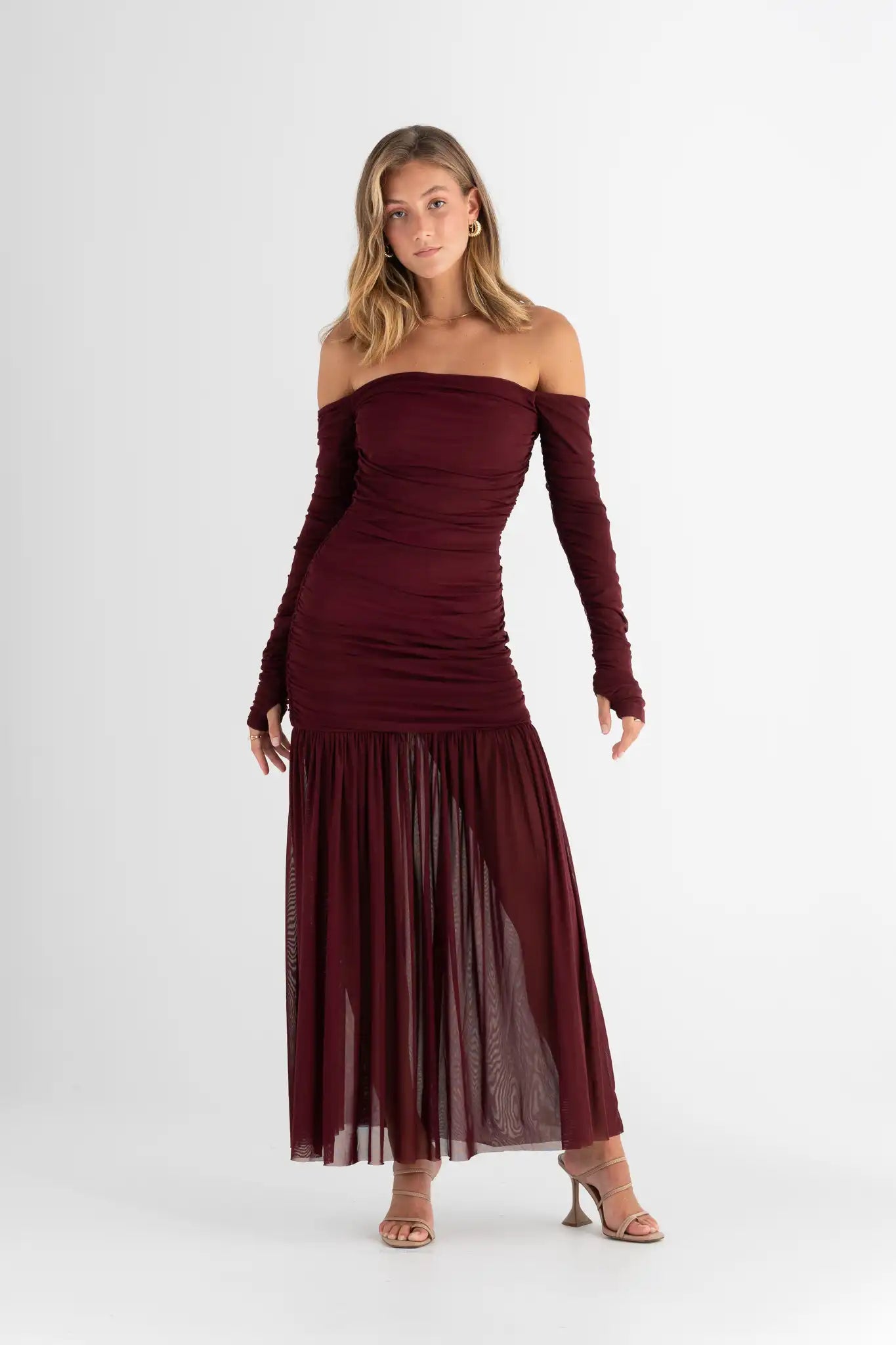 Echo Hourglass Midi Dress