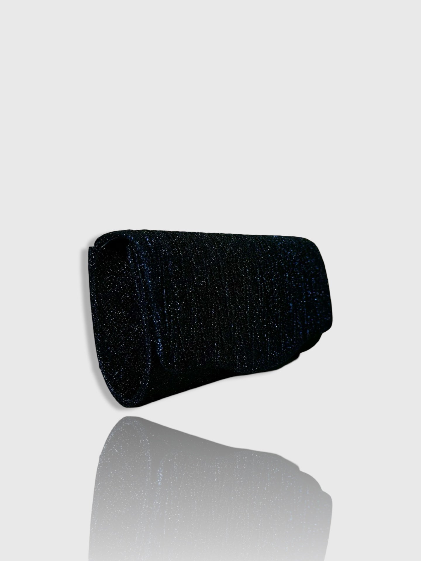 Glitter Flap Evening Clutch