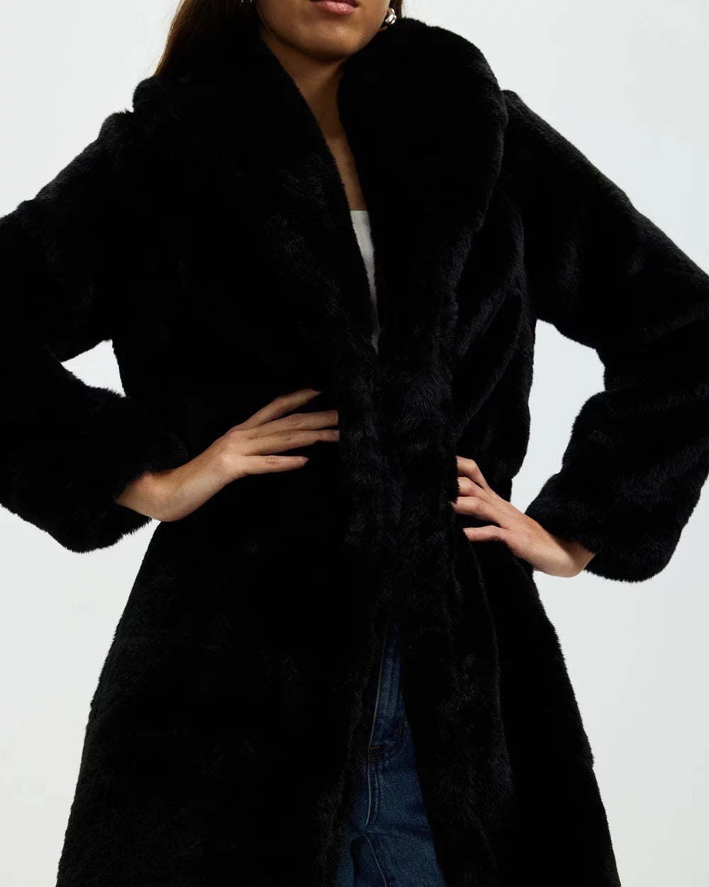 Run Wild Faux Fur Coat