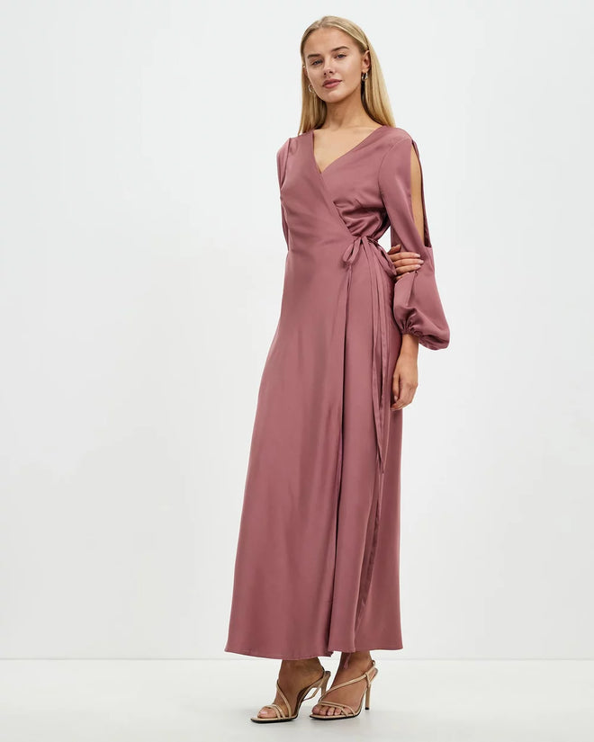 Only You Wrap Maxi Dress