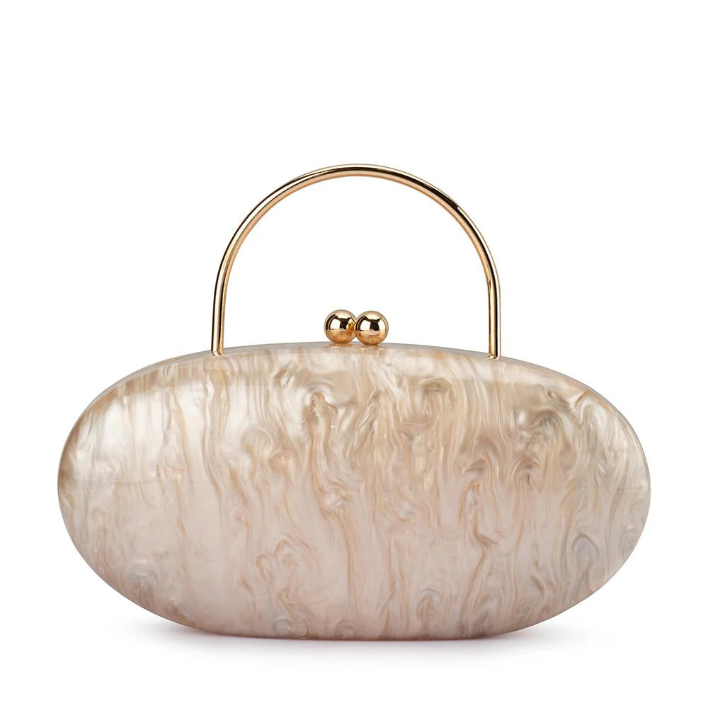 Imelda Acrylic Top Handle Bag